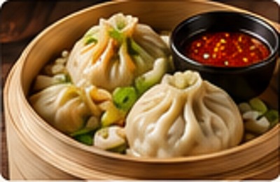 Veggie momos